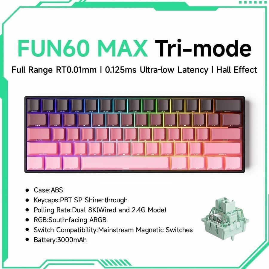 Akko MonsGeek wireless keyboard