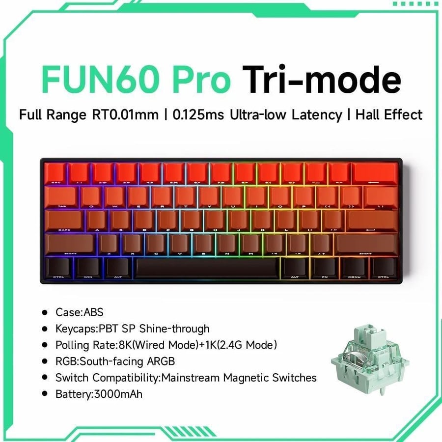 Akko MonsGeek wireless keyboard