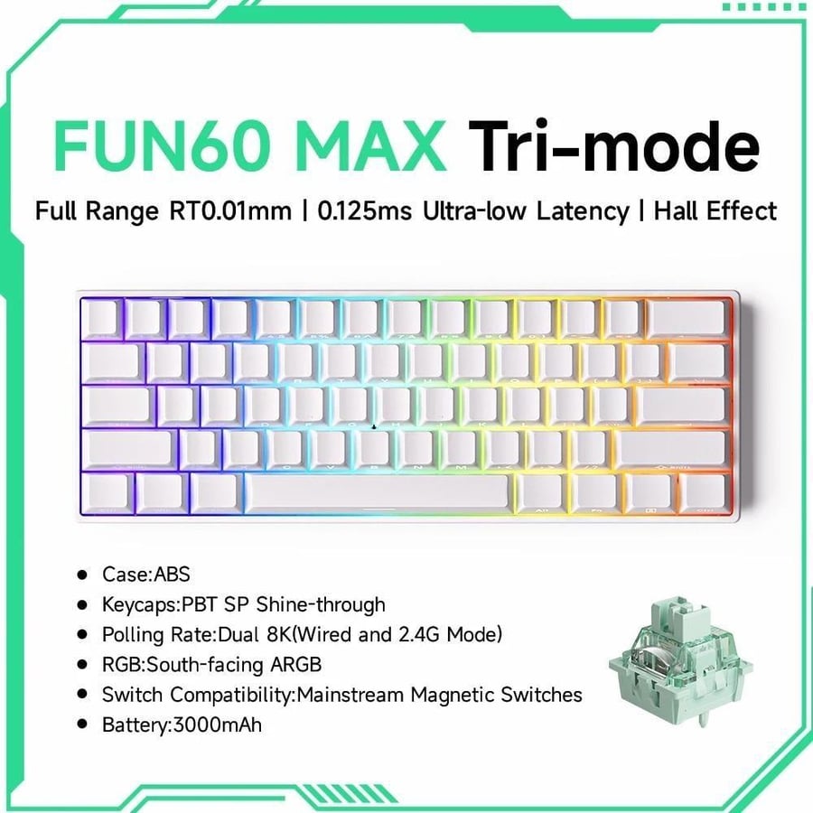 Akko MonsGeek wireless keyboard