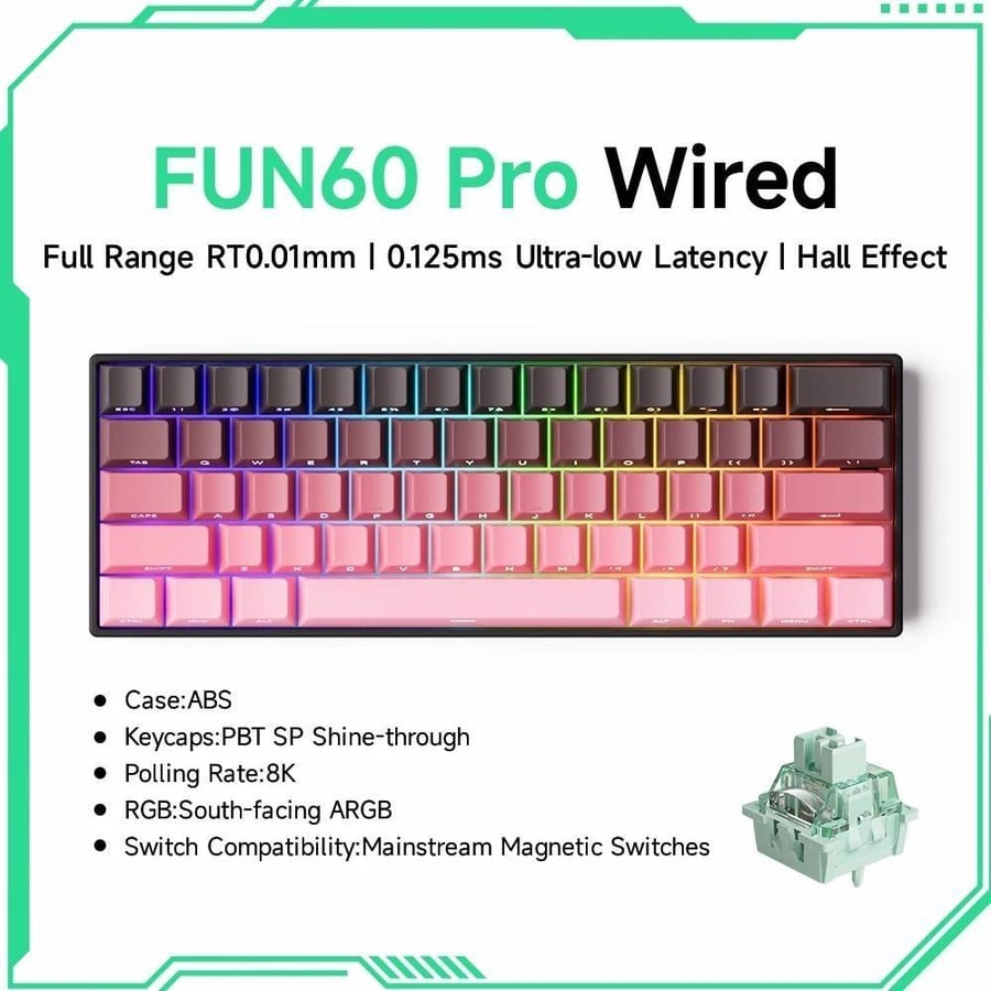 Akko MonsGeek wireless keyboard