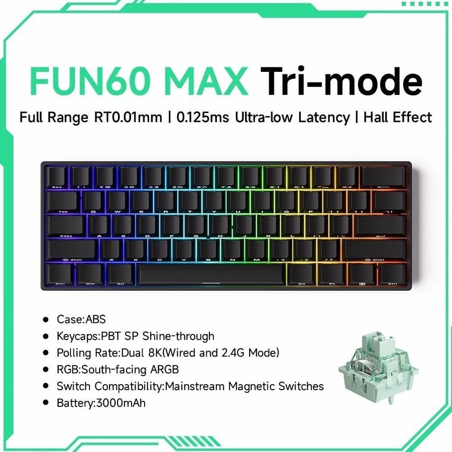 Akko MonsGeek wireless keyboard