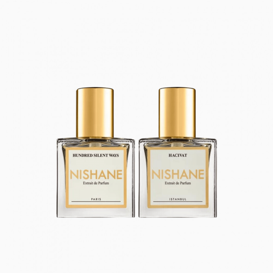 طقم عطر نيشاني هاشيفات + عطر هاندريد سايلنت ويز NISHANE - Hundred Silent Ways 2X15ML EDP