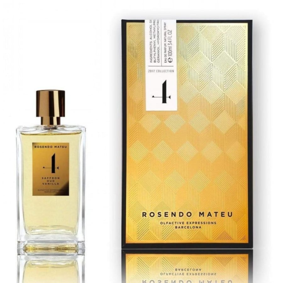 عطر روسيندو ماتيو نمبر 4 سافرون عود فانيلا او دو بارفيوم ( تقسيم ) 25 مل