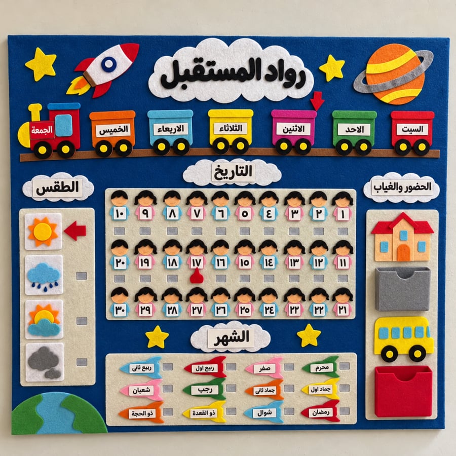 لوحة ديباجة رواد المستقبل