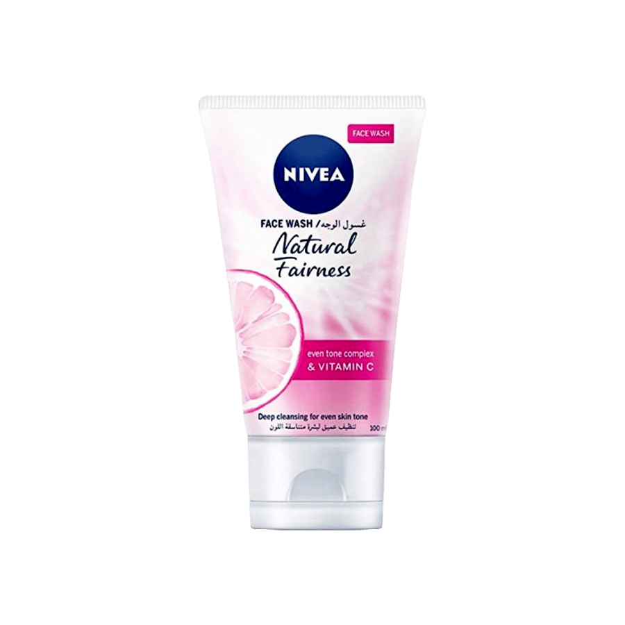 نيڤيا غسول  تفتيح  للوجه فيتامين سي وفيتامين هاء 100 مللي-NIVEA N/F FACE WASH 100 ML