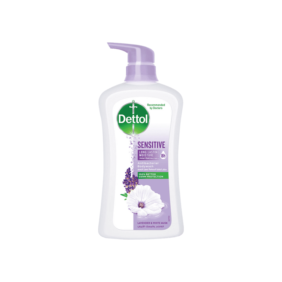 ديتول للبشرة الحساسة جل استحمام 500 مل-DETTOL SENSITIVE SHOWER GEL 500 ML