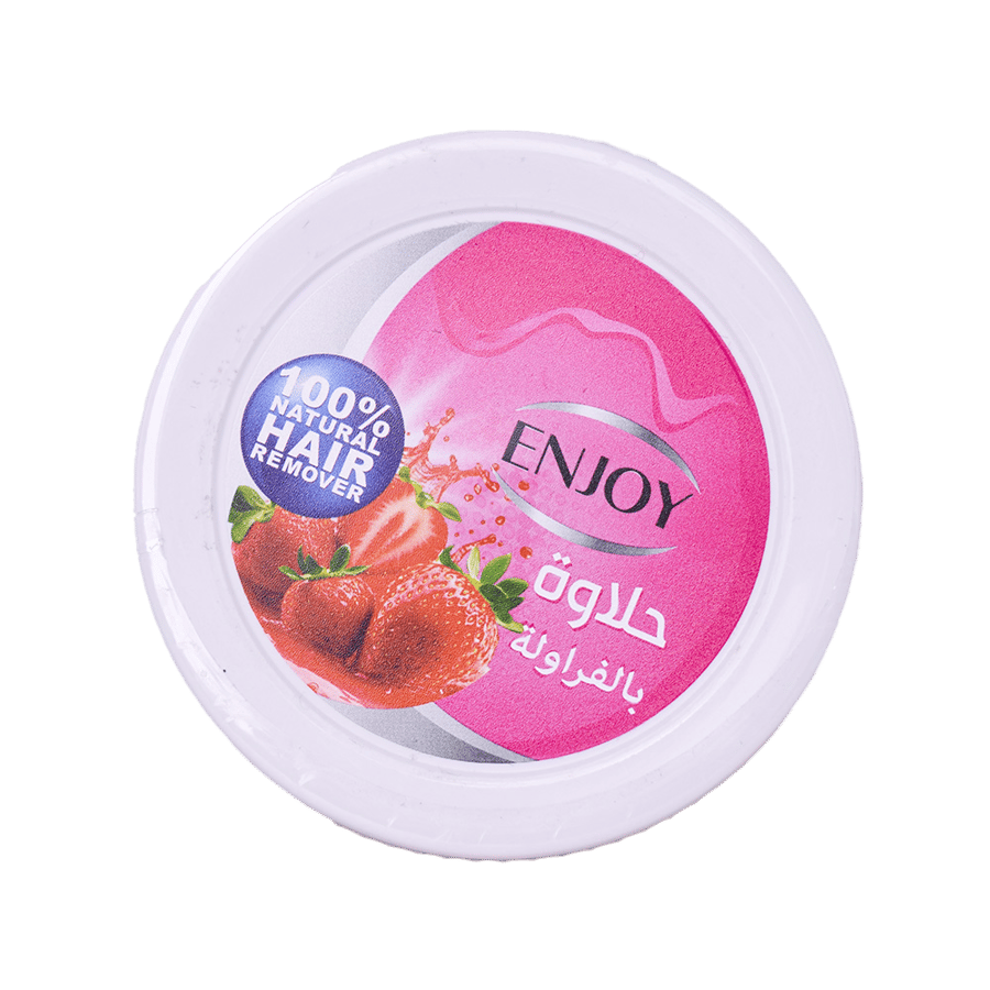 استمتع بإزالة الشعر بنكهة الفراولة 400 جرام-ENJOY HAIR REMOVER STRAWBERRY 400 GM