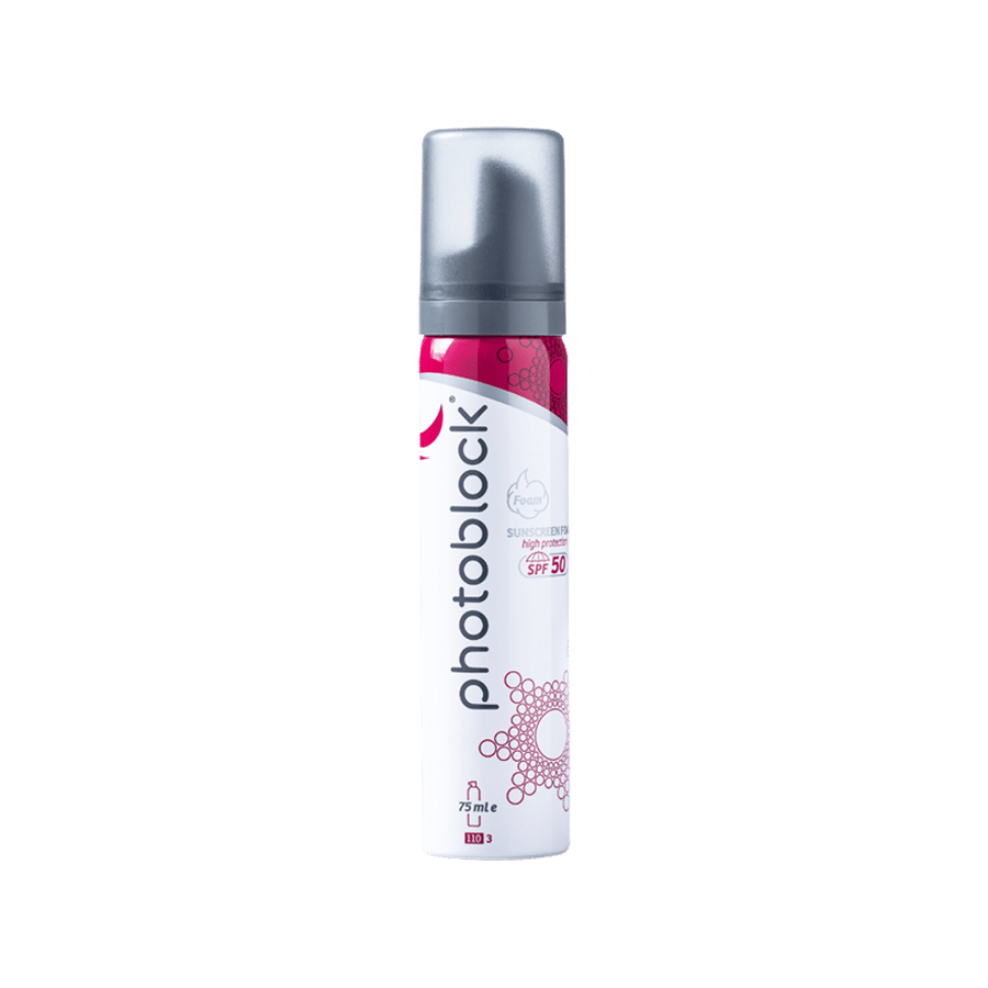 ديرما فوتوبلوك سن كرين فوم - غسول واقي الشمس 75 مل-DERMA PHOTOBLOCK SUNSCREEN FOAM SPF50 75ML