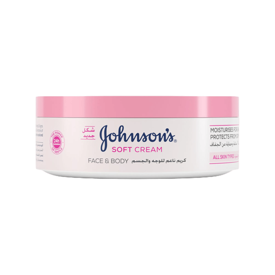 JOHNSON''S SOFT CREAM 100GM FACE & BODY-JOHNSON''S SOFT CREAM 100GM FACE & BODY
