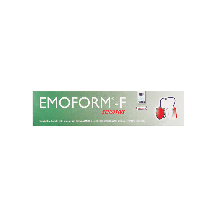 ايموفورم -حساس -معجون أسنان فلور -50 مل-EMOFORM-F SENSITIVE T/P W/FLUOR 50 ML