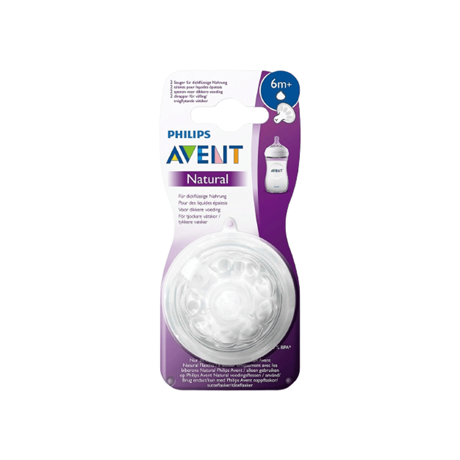 Avent natural nipple 6+ months 046/27