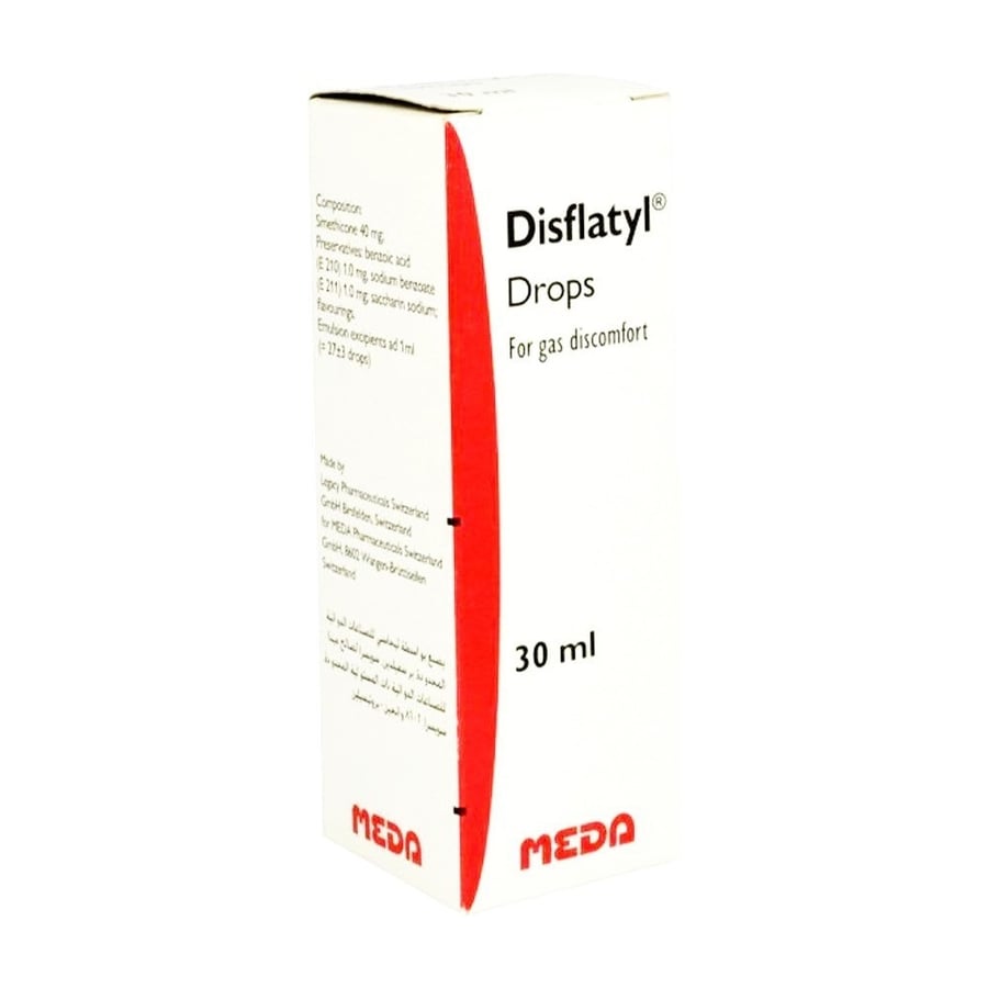 ديسفلاتيل 30 مل نقط للانتفاخ والمغص-DISFLATYL 30 ML DROPS