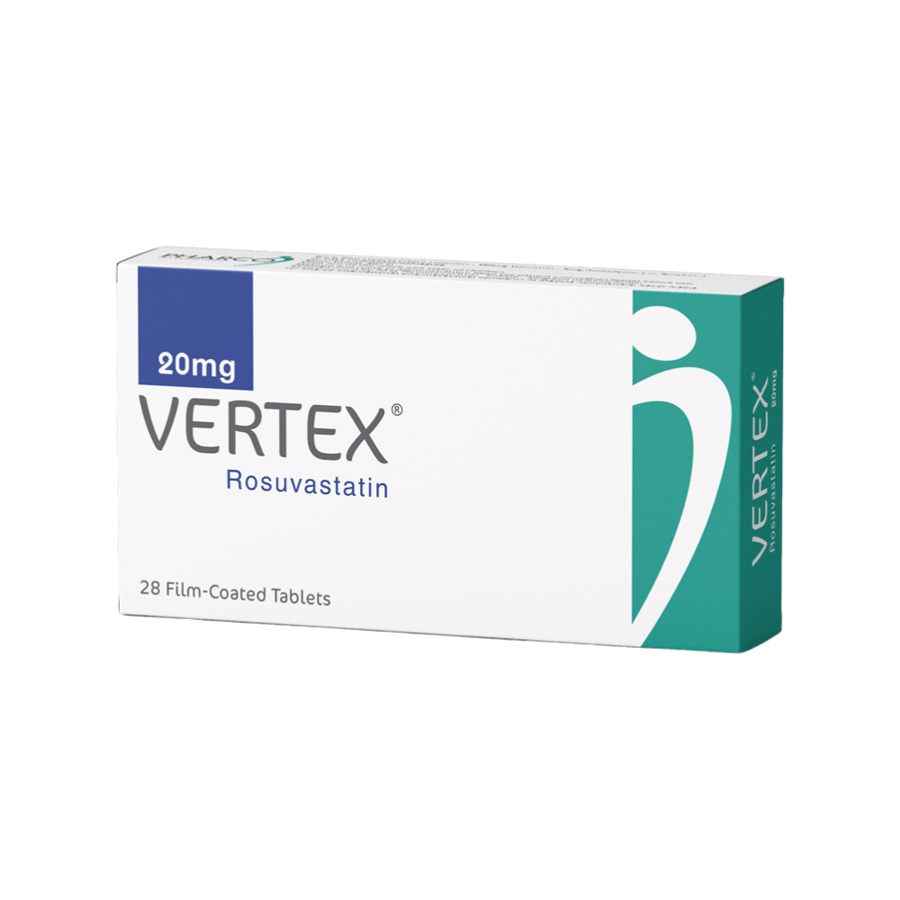 فيرتكس 20 ملغ 28 قرص-VERTEX 20MG 28TAB