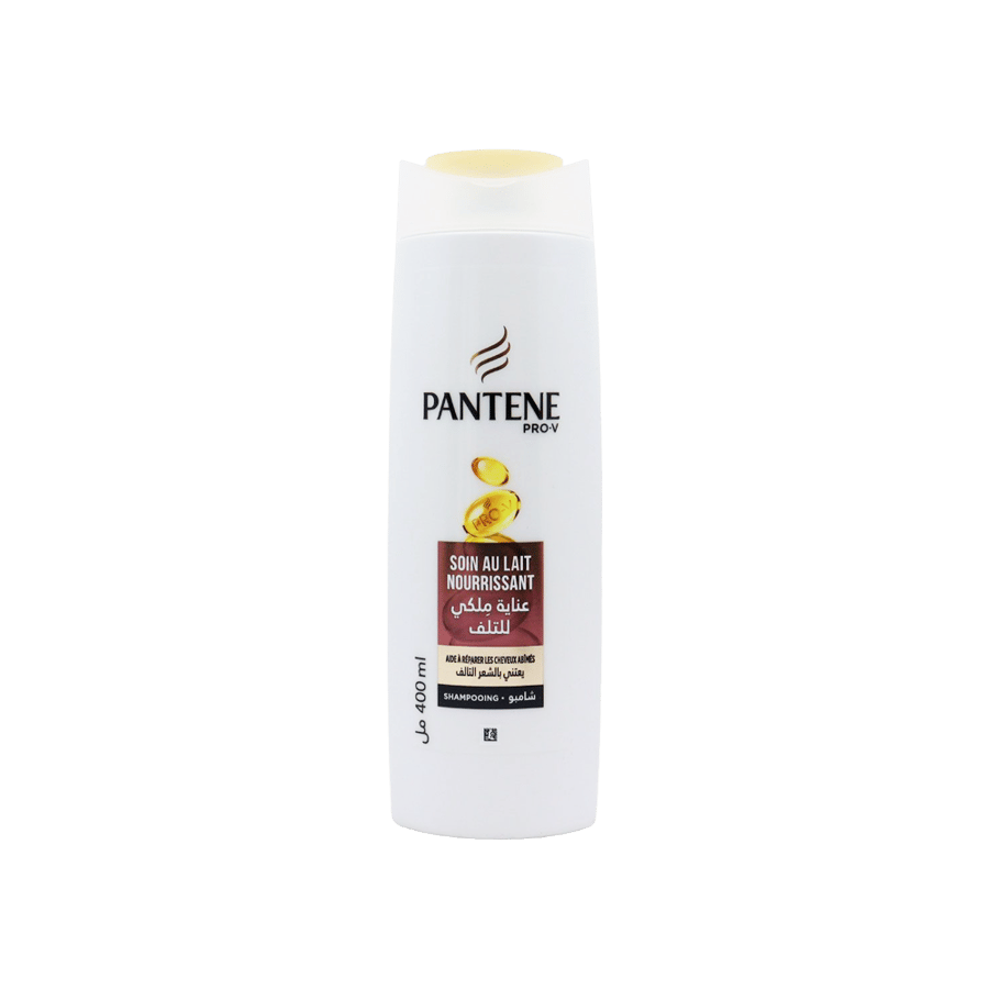 بانتين شامبو الحليب للشعر التالف400 مللي-PANTENE SHAMPOO MILKY DAMAGE REPAIR 400 ML