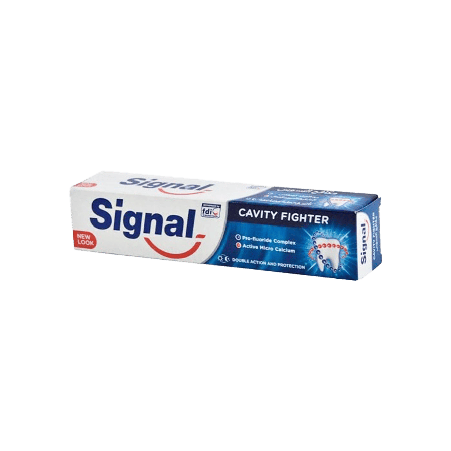 سيجنال مضاد للتسوس كالسيوم 120 مللي-SIGNAL CAVITY FIGHTER DOUBLE CALCIUM 120 ML