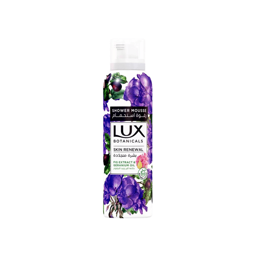 لوكس سائل الاستحمام من مستخلص التين 200 مل-LUX SHOWER MOUSSE 200ML FIG EXTRACT