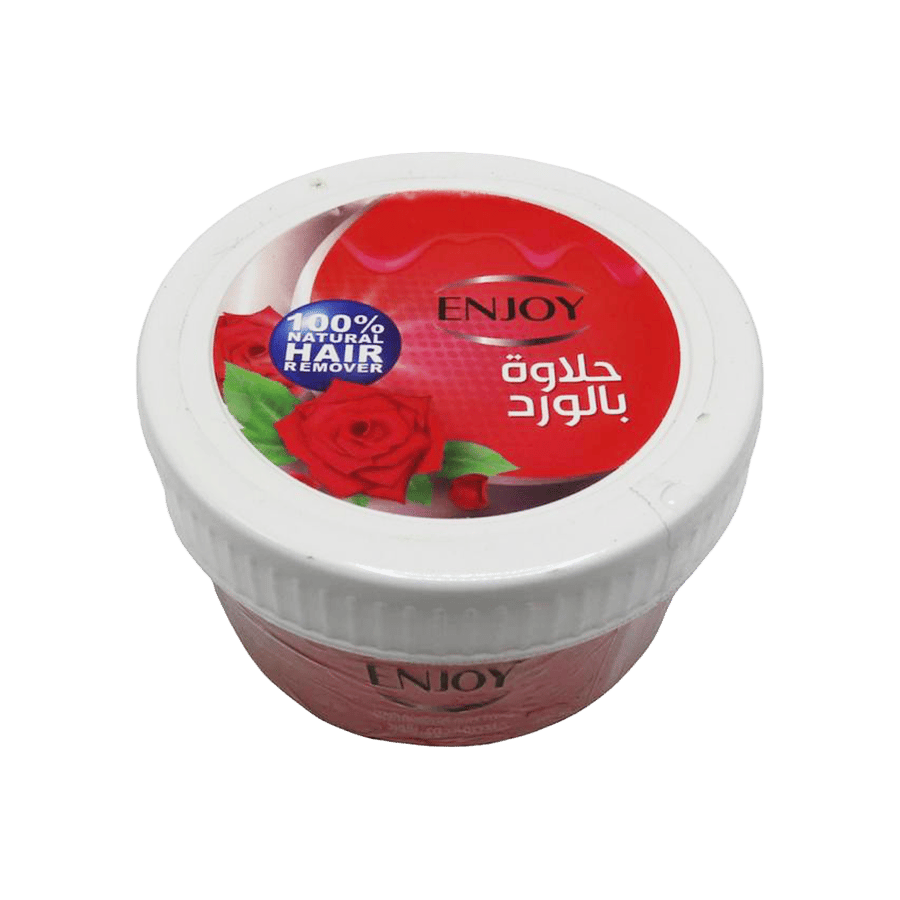 انجوي- إزالة الشعر بالورد 400 جرام-ENJOY HAIR REMOVER ROSE 400 GM