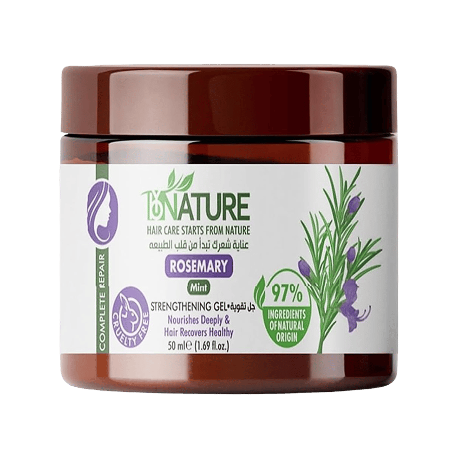 باي نيتشر جل تقوية الشعر بالروزماري والنعناع 50 مل BYNATURE ROSEMARY MINT HAIR STRENGTHENING GEL 50ML
