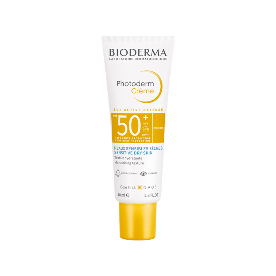 كريم بيوديرما فوتودرم بعامل حماية من الشمس 50 + 40 مل-BIODERMA PHOTODERM CREAM SPF50+ 40ML