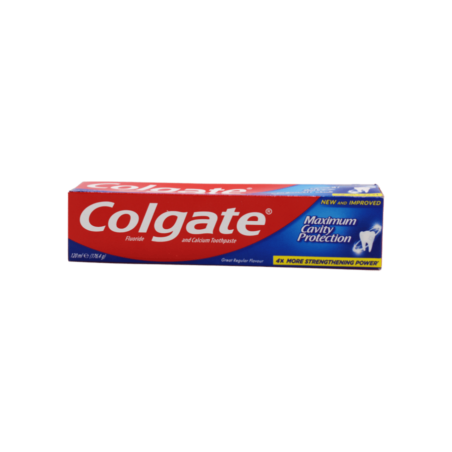كولجيت معجون أسنان بالفلورايد أقصى حماية ضد التسوس 120 مللي-COLGATE M/C (REGULAR) BLUE 120 ML
