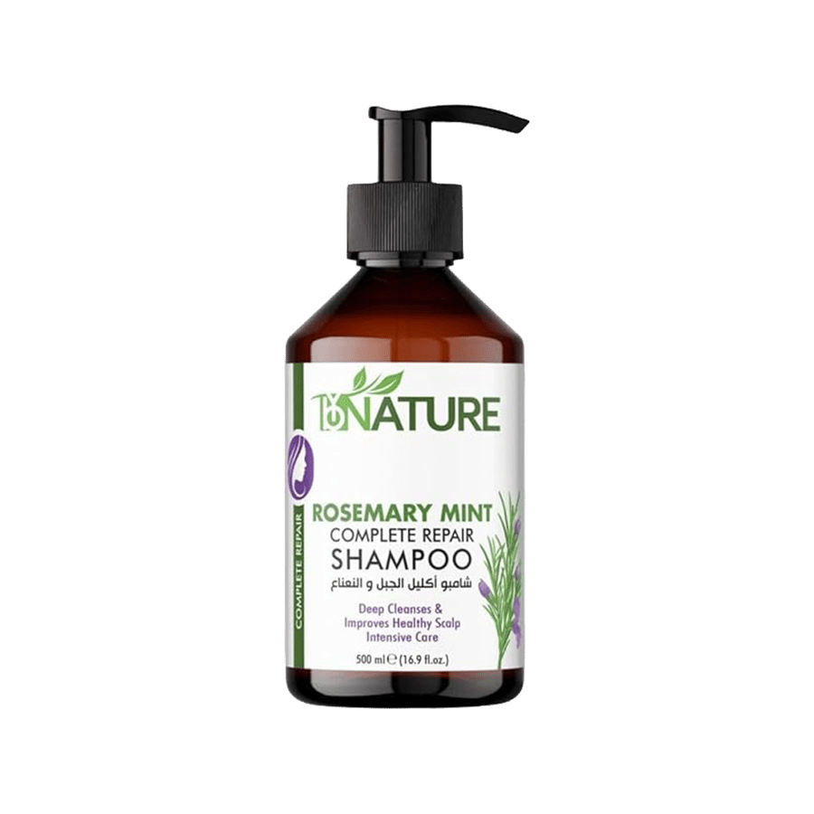 باي نيتشر شامبو روزماري بالنعناع 500 مل BYNATURE ROSEMARY MINT SHAMPOO 500ML