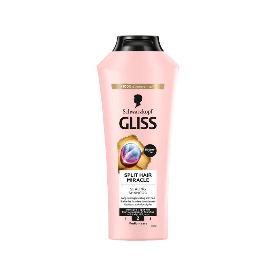 جليس شامبو شوارزكوف جليس 400 مل (معجزة الشعر المتقصف)-GLISS SHAMPOO 400 ML (SPLIT HAIR MIRACLE)