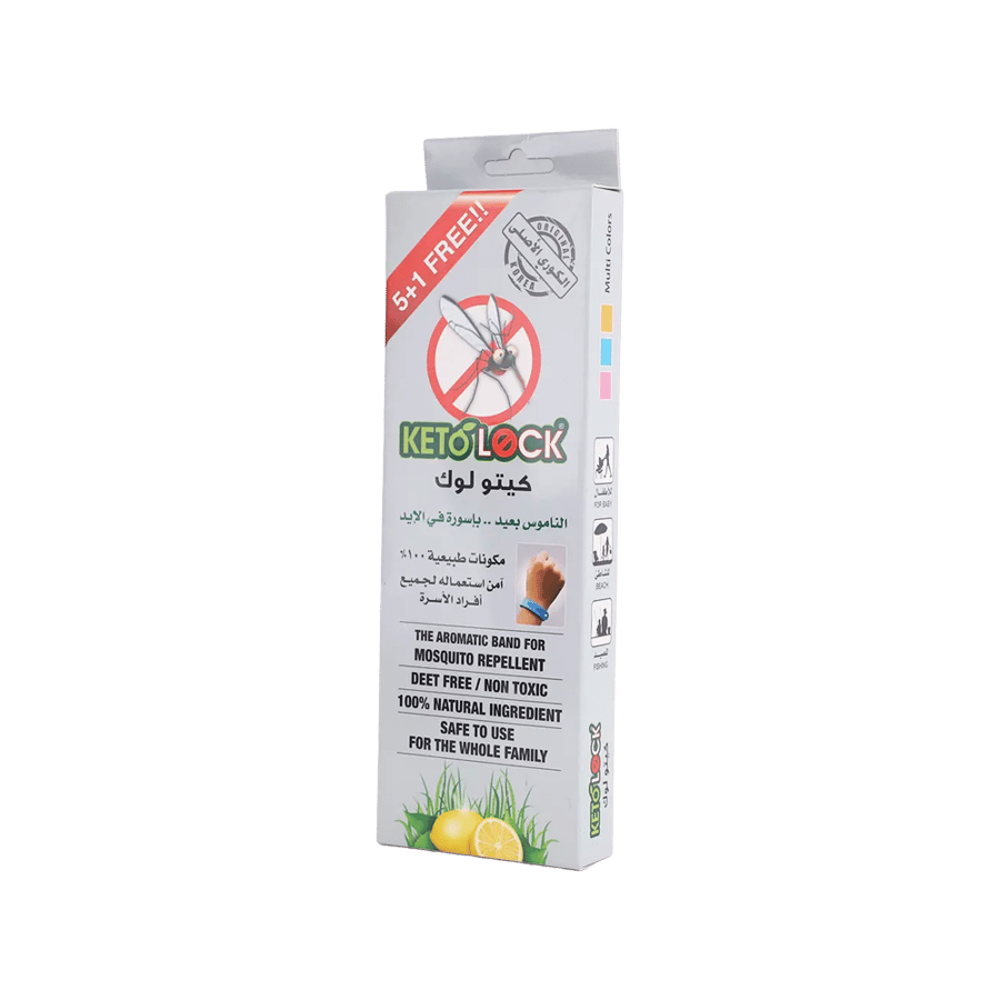 كيتولوك سوار طارد للبعوض KETOLOCK MOSQUITO REPELLENT BAND