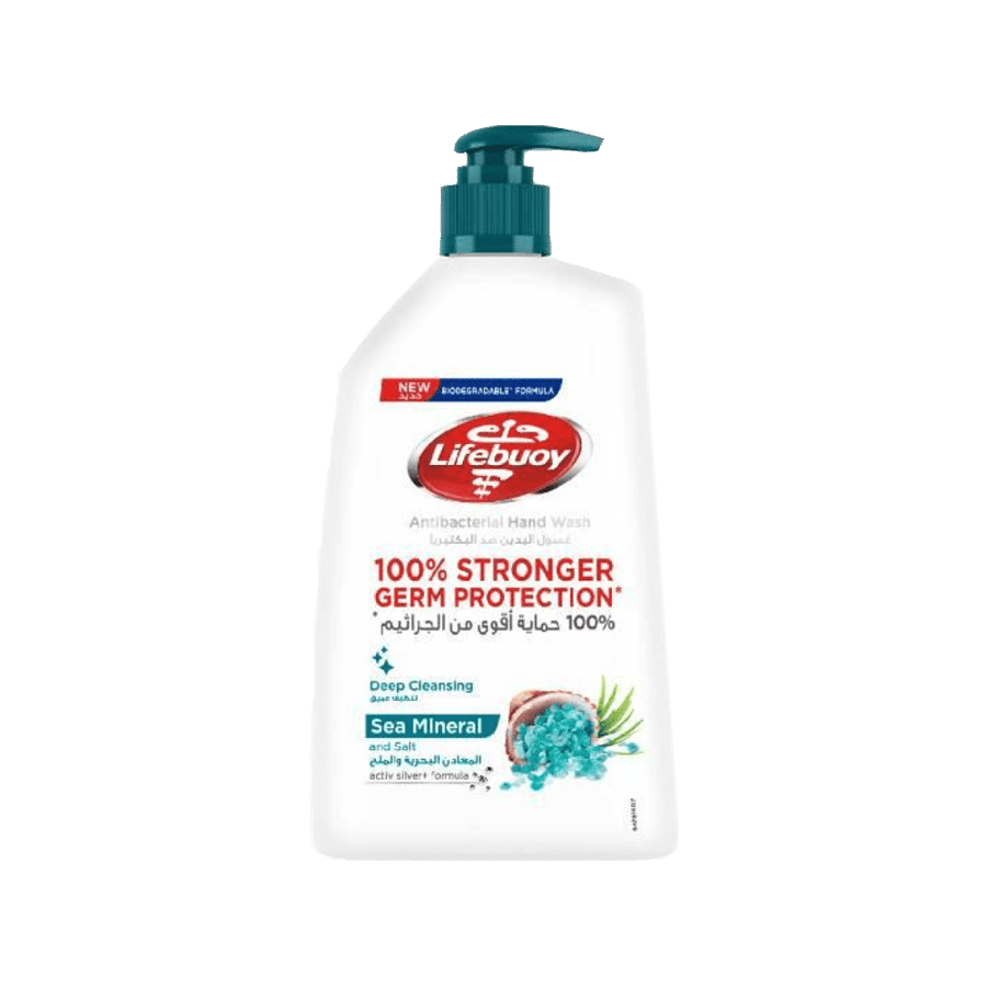 لايفبوي، غسول اليدين، معادن بحرية - 450 مل-LIFEBUOY HAND WASH 450 ML (SEA MINERAL)