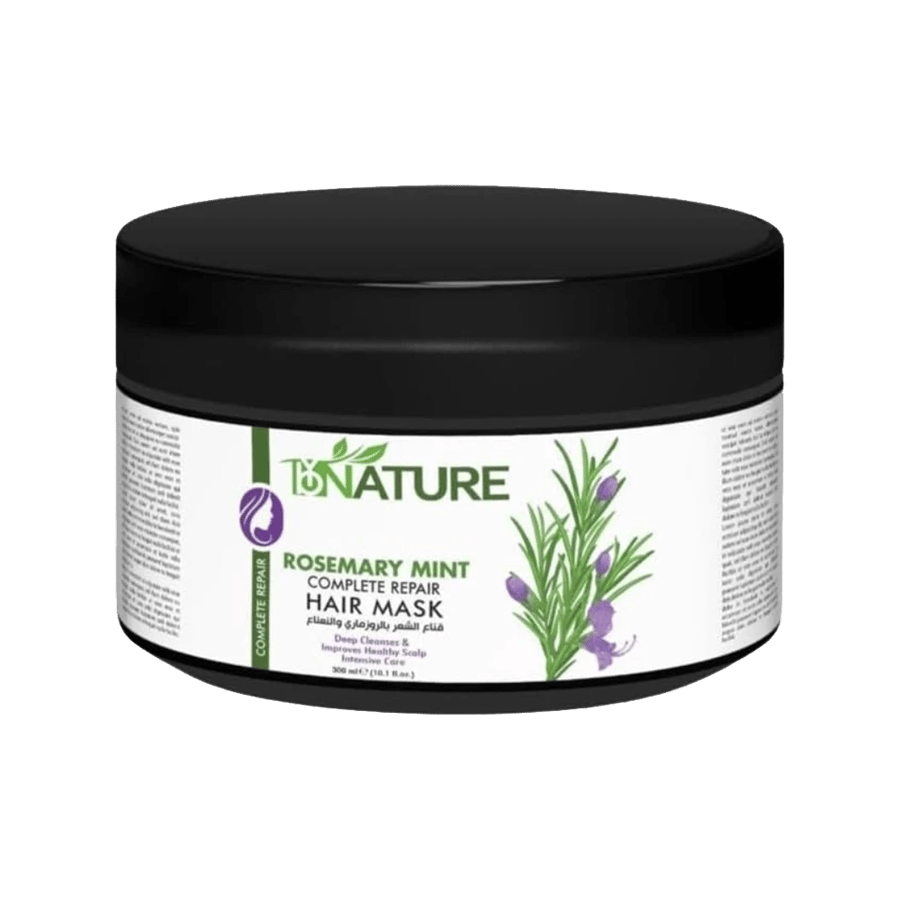 قناع شعر روزماري من باي نيتشر ٣٠٠ مل BYNATURE ROSEMARY MINT HAIR MASK 300ML