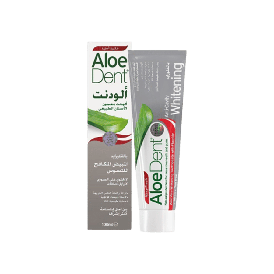 الودنت-معجون للفم -مكافح التسوس-100 مل-ALOE DENT T/P (ANTI-CAVITY) 100ML