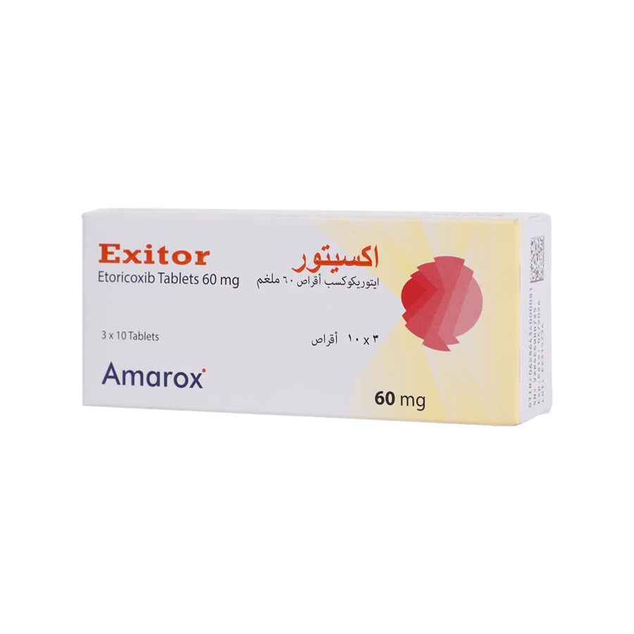 اكسيتور 60 مج 30 قرص-EXITOR 60MG 30TAB