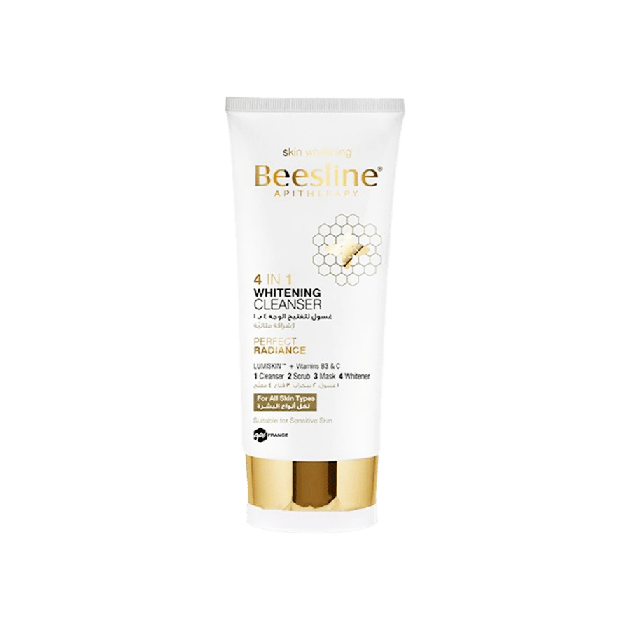 بيزلين منظف و مبيض 4*1  150 مل-BEESLINE 4 IN 1 WHITENING CLEANSER 150ML