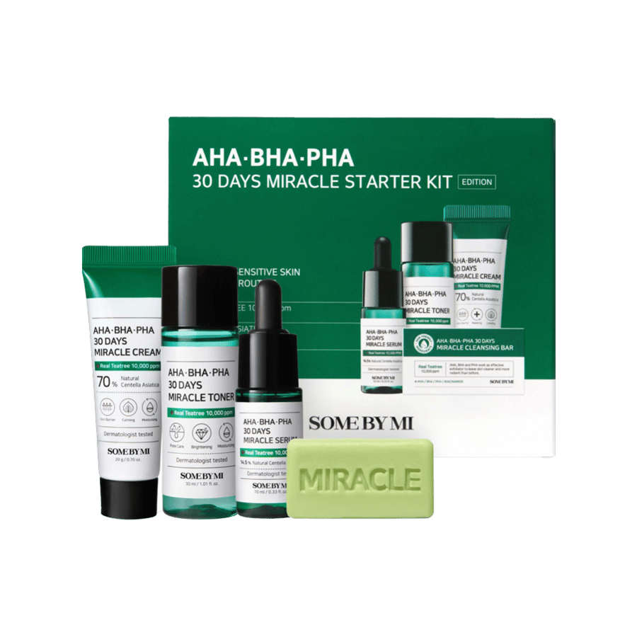 سوم باي مي، مجموعة المعجزة في 30 يوم - عبوة-AHA-BHA-PHA 30DAYS MIRACLE STARTER
