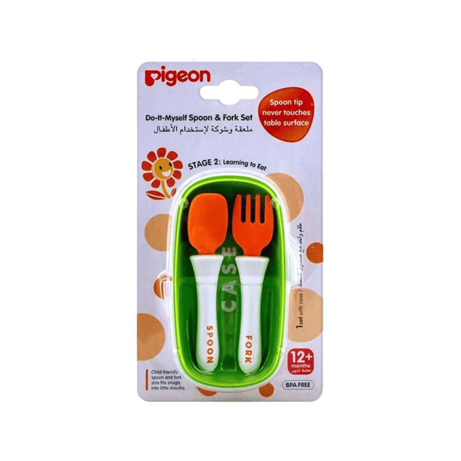 طقم ملعقة وشوكة الحمام-PIGEON SPOON & FORK SET