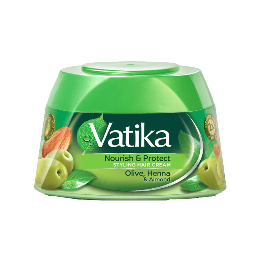 دابر ڤاتيكا كريم شعر للتغذية والحماية 140 جرام-DABUR VATIKA HAIR CREAM 140 GM NOURSH&PROTECT