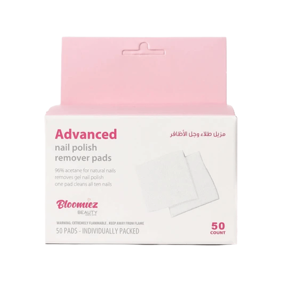 مناديل إزالة طلاء الأظافر من بلوميز، تصميمات الخمسينيات-BLOOMIEZ NAIL POLISH REMOVER PADS 50'S