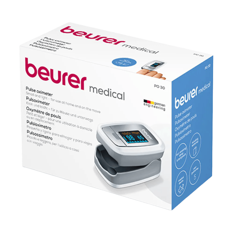 بيورر جهاز قياس تشبع الأكسجين الطبي PO 30 BEURER MEDICAL PULSE OXIMETER PO 30