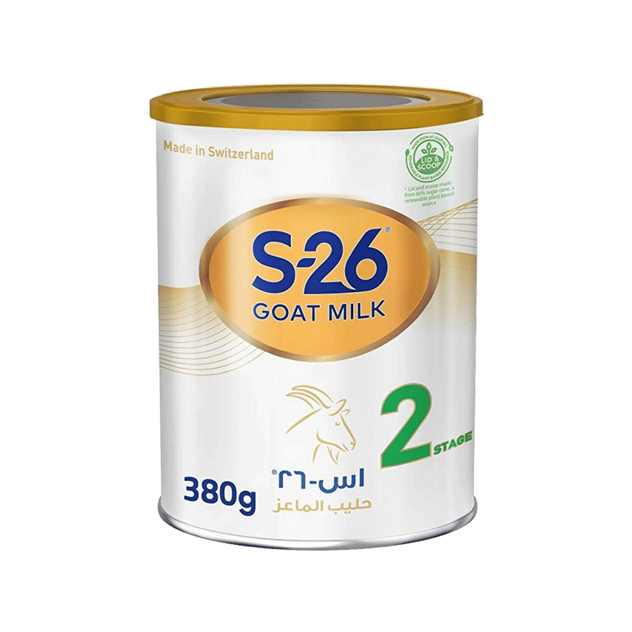 إس-26، حليب الماعز للأطفال، رقم 2 - 380 جم-S-26 GOAT MILK NO-2 380 GM