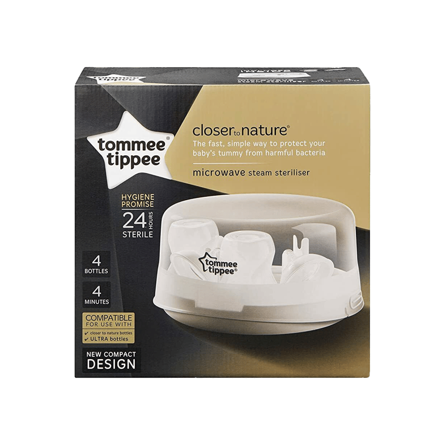 تومي تيب مايكرويف معقم بالخبار-TOMMEE TIPPEE MICROWAVE STEAM STERILISER