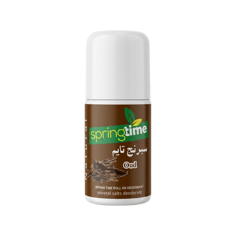 مزيل عرق سبرينج تايم 60 مل (عود)-SPRING TIME  DEO ROLL 60 ML (OUD)