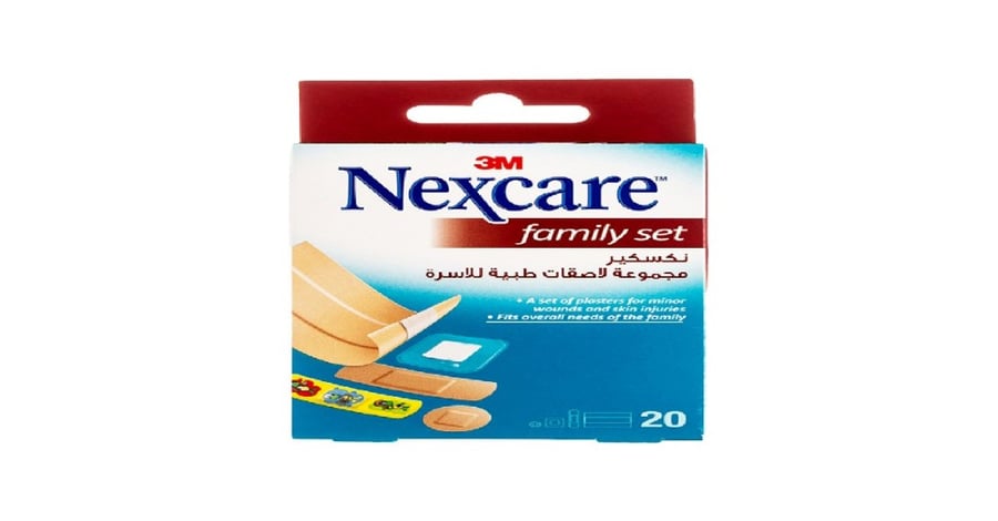 نيكسكير  فاميلي ست  - ضمادات-NEXCARE FAMILY SET 20''REF-FS-20