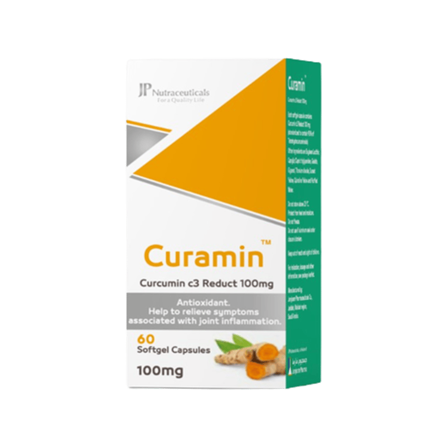 جي بي كورامين 100 مg 60 كبسولة JP CURAMIN 100MG 60CAP