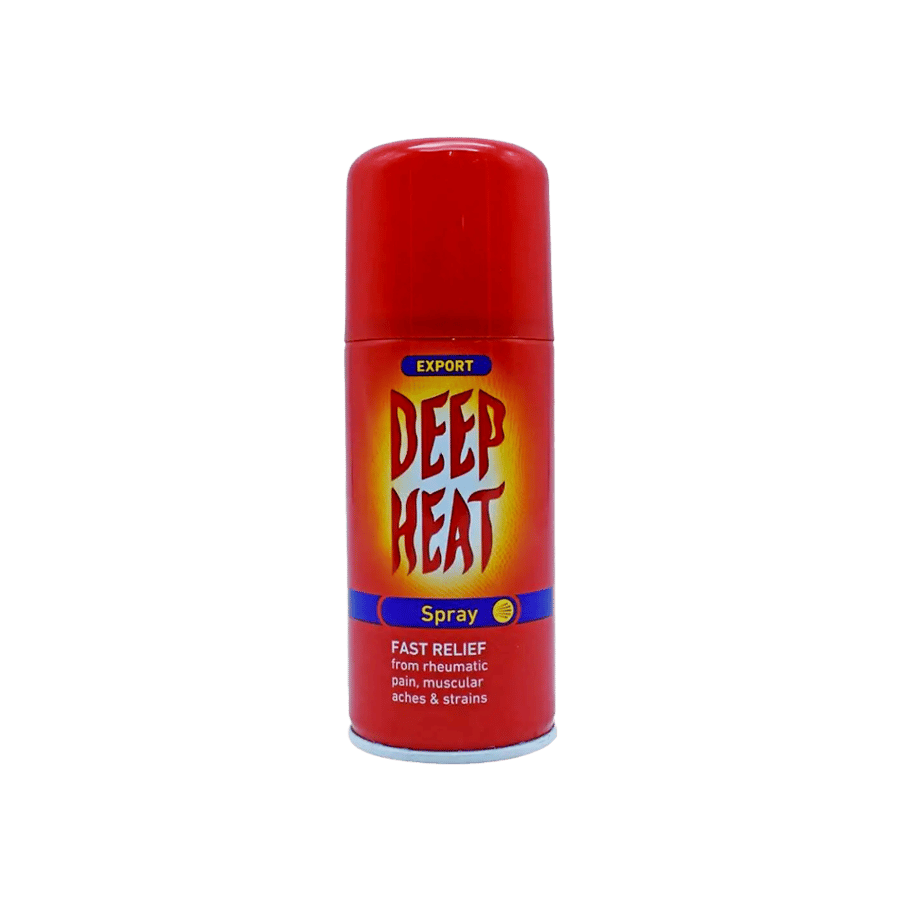 ديب هيت سبراي 150 مللي لتخفيف آلام العظام والعضلات-DEEP HEAT SPRAY FAST RELIEF 150 ML