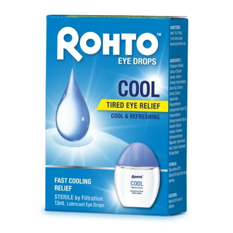 روتو محلول معقم للعين 13 مل -ROHTO EYE DROPS COOL 13 ML