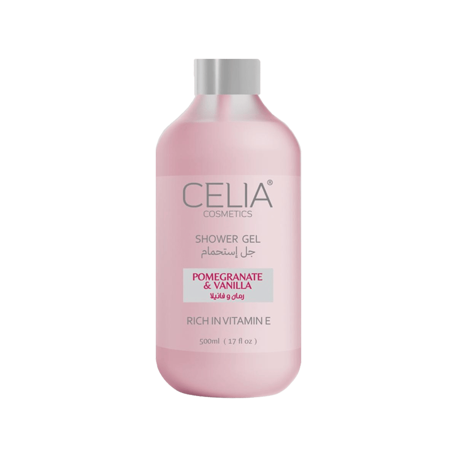 سيليا جل استحمام بالرمان والفانيليا 500 مل CELIA SHOWER GEL POMEGRANATE & VANILA 500ML