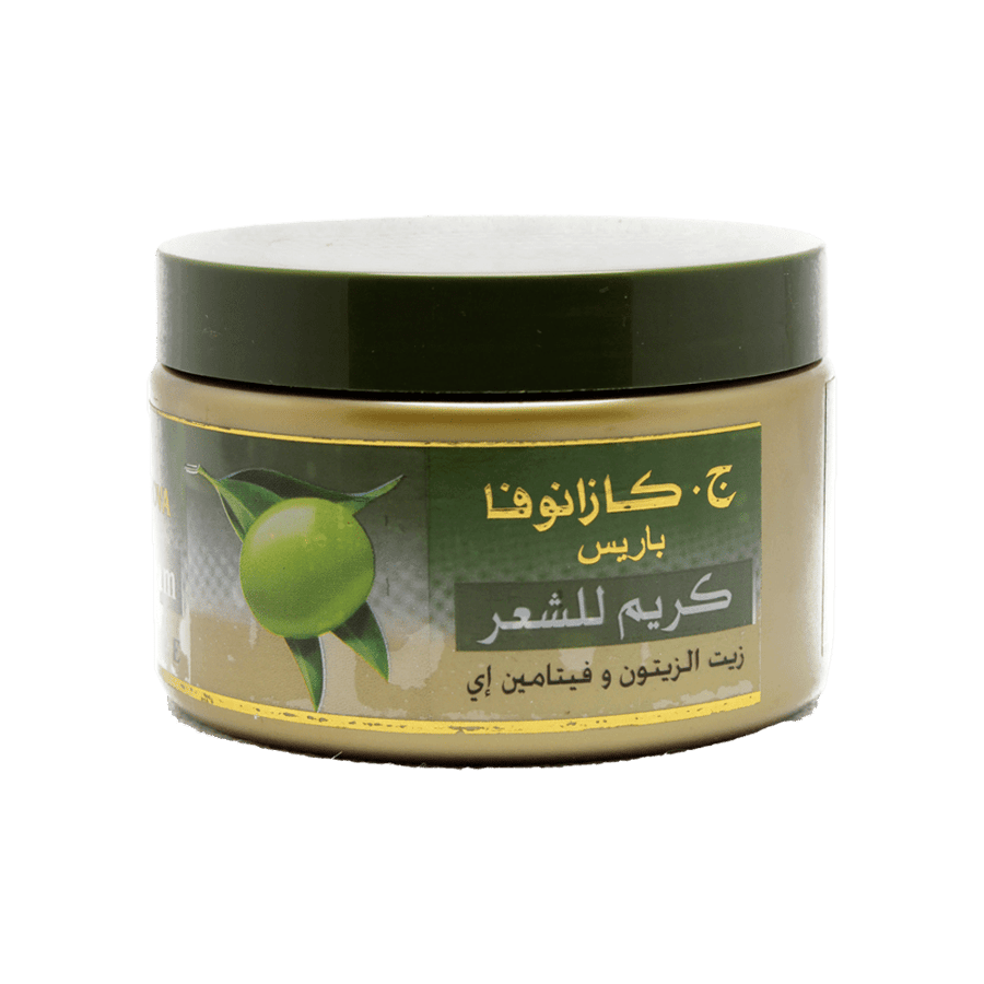 كازنوفا كريم للشعر بالزيتون 300 مللي-J.CASANOVA H/CREAM 300 ML (OLIVE)