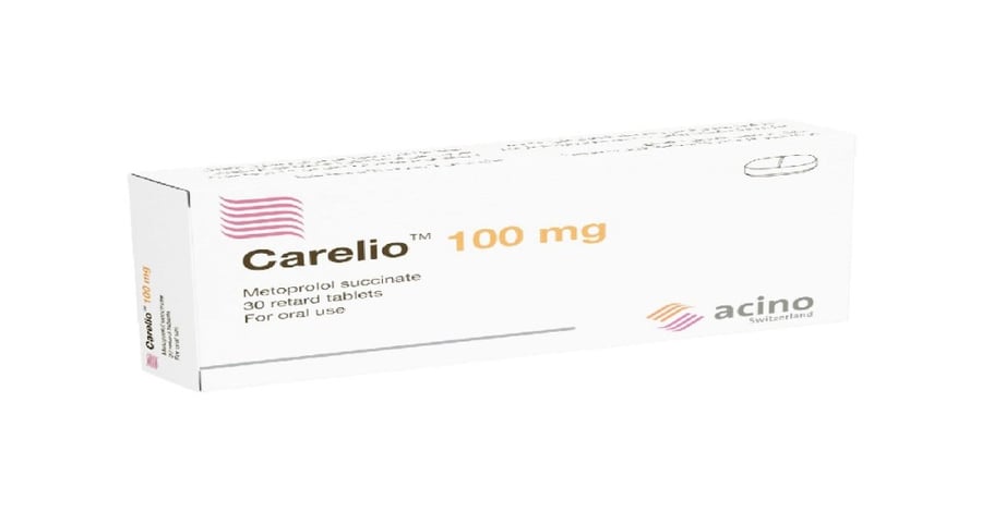 Carelio 100mg 30 tablets
