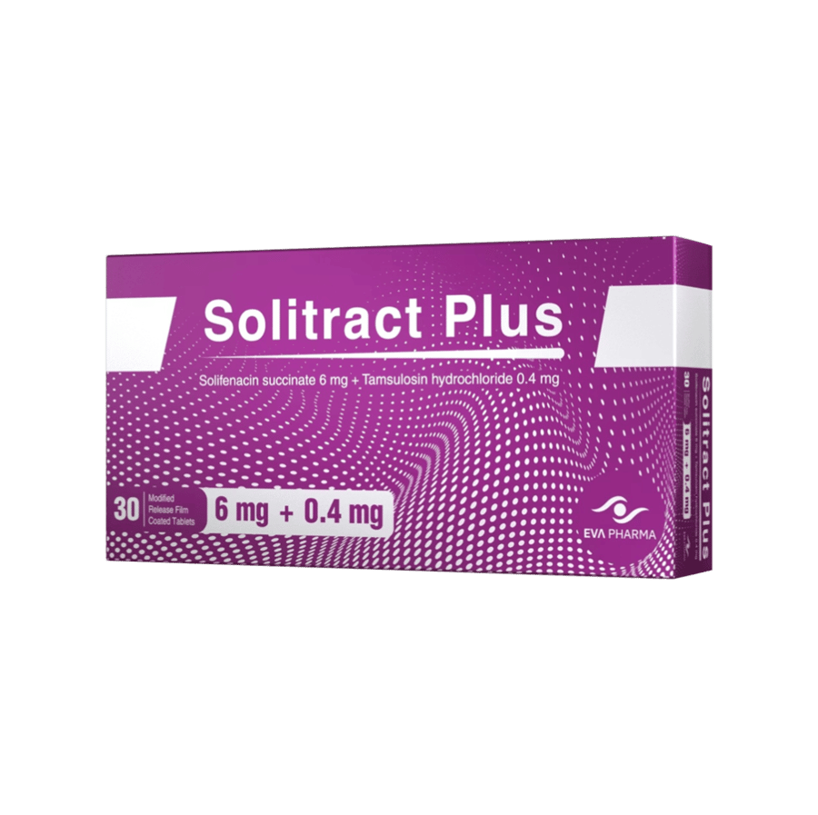 سوليتراكت بلس 6/0.4 مg - 30 قرص SOLITRACT PLUS 6+0.4MG 30TAB