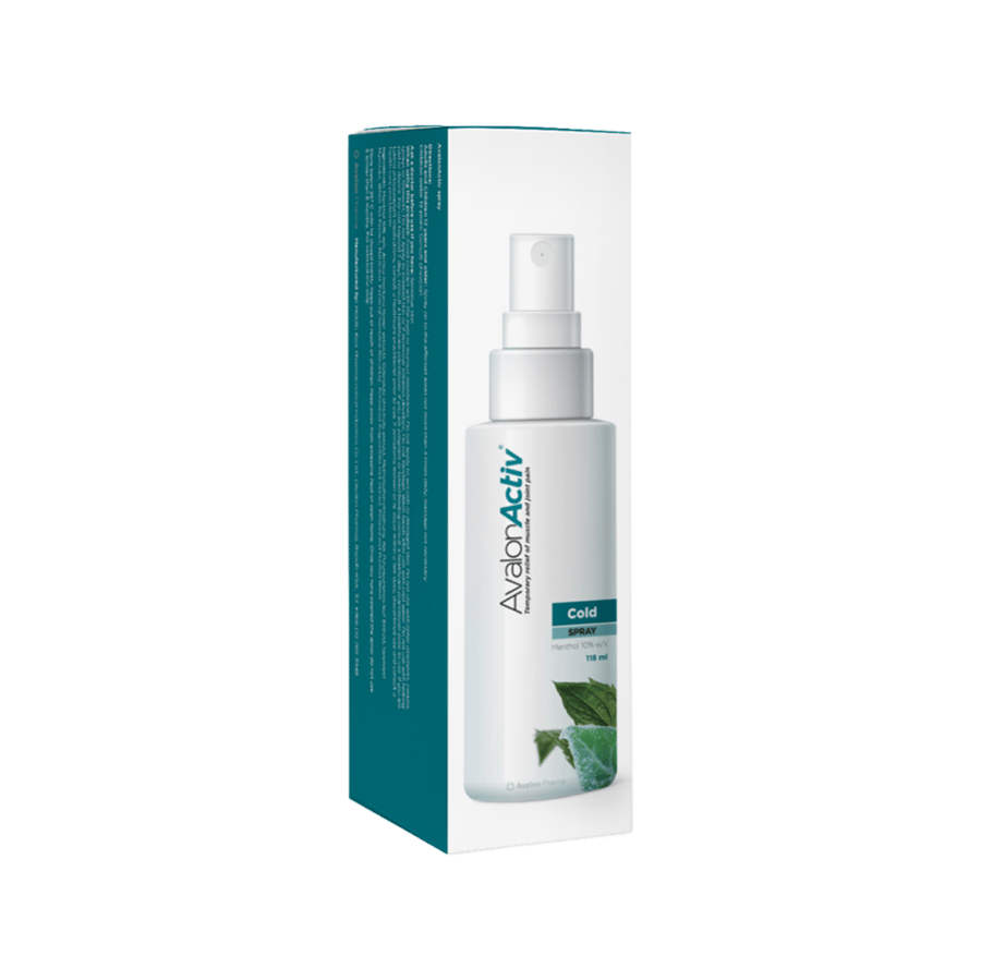 أفالون بخاخ بارد للعضلات 118 مل AVALON MUSCLE COLD SPRAY 118ML
