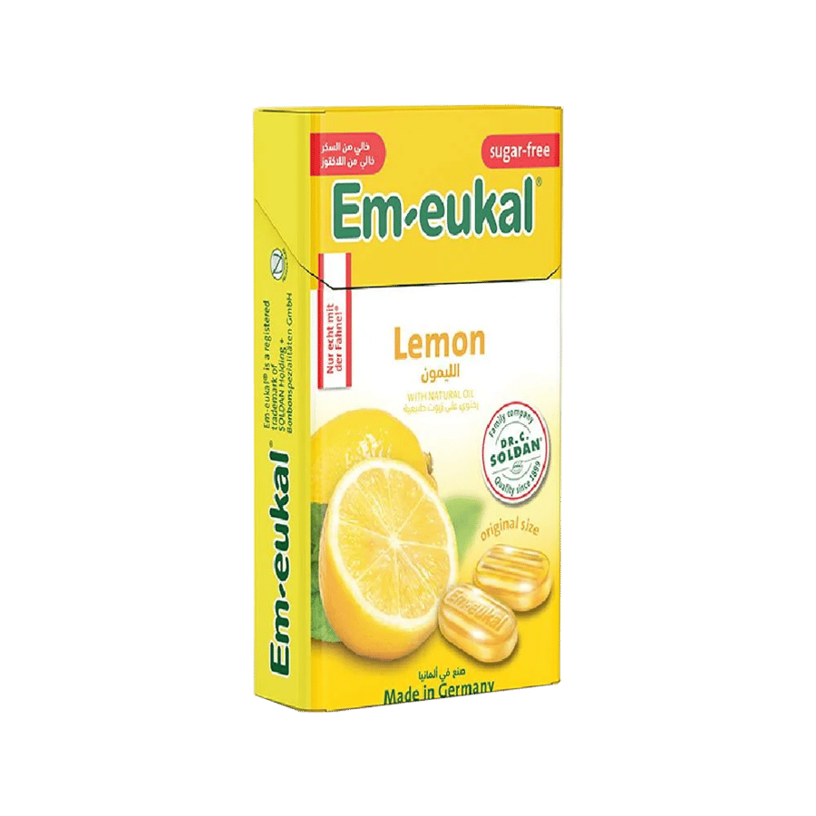 علبة إيم-يوكال ليمون 50 جرام-EM-EUKAL LEMON 50G BOX